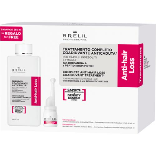 Brelil Anti Hair Loss - ampon a ampule pedchzejc vypadvn vlas